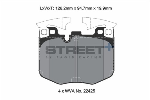 Pastiglie freni bmw g01 - pastiglie, x3